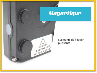 batterie magnétique pour caméra