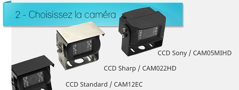 camera de recul sur mesure choix de la camera