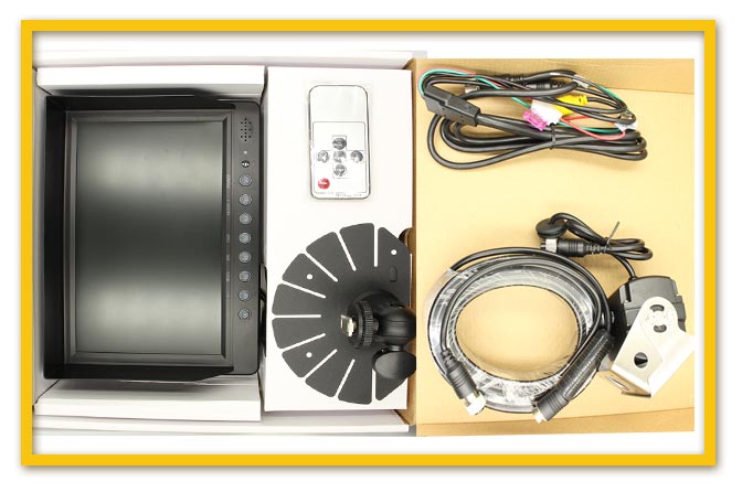 Composition kit caméra de recul KR04FQ2