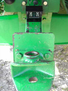 camera agricole sur chariot de coupe